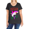 Sister Shark -Shark Do Do Do Ladies Curvy T-Shirt