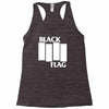 black flag new Racerback Tank