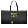 Muggle On Board Yellow Weekender Totes