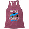 monster truck shirt for boys toddlers Racerback Tank
