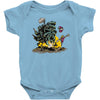 moving castle grayskull Baby Onesie