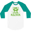 sham rocker shamrock 3/4 Sleeve Shirt