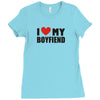 Gift For Girlfriend French Terry Ladies Fitted T-Shirt