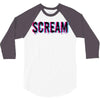 scream 3d 3/4 Sleeve Shirt