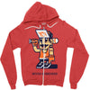 never surrender Zipper Hoodie