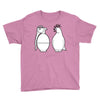 peace and hate can you tell the difference Youth Tee