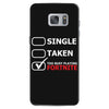 too busy playing fortnite White Logo Samsung Galaxy S7