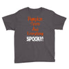 pumpkin spice and everything spooky Youth Tee