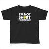 small tiny little shorty person gift tee Toddler T-shirt