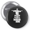 jesus wants a hug Pin-back button