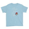 she reads books to live book lover Youth Tee