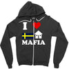 new swedish house mafia Zipper Hoodie