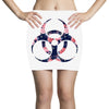 floral hazard Mini Skirts