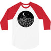 geometric sky 3/4 Sleeve Shirt