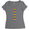 Human Women's Triblend Scoop T-shirt