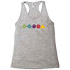 dungeons and dragons die hit Racerback Tank