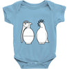 peace and hate can you tell the difference Baby Onesie