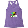 neon lacrosse Racerback Tank