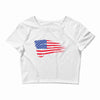 united states of america Crop Top
