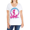 let's play the game eightees Ladies Curvy T-Shirt