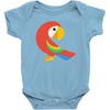 brids red Baby Bodysuit