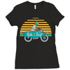 ride and surf Ladies Fitted T-Shirt