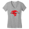 khabib air Women's V-Neck T-Shirt