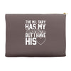 military has my soldier i have his heart Accessory Pouches