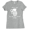 pull me, i'll blow your mind Ladies Fitted T-Shirt