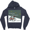 i&rsquo;d lock my bike to yours anytime Zipper Hoodie