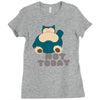 not today (2) Ladies Fitted T-Shirt