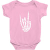 skeleton hand Baby Onesie