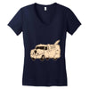 the shaggin' wagon Women's V-Neck T-Shirt