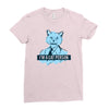 cat person Ladies Fitted T-Shirt