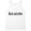 black and yellow Tank Top