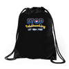 stop pokehunting Drawstring Bags