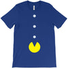funny 80s pacman 'eating buttons' T-Shirt