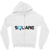 square Zipper Hoodie