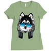 huskie music Ladies Fitted T-Shirt