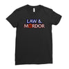 law &amp; mordor Ladies Fitted T-Shirt