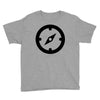 clock black Youth Tee