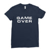 game over Ladies Fitted T-Shirt