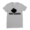 bush camper Ladies Fitted T-Shirt
