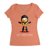get over here! Women's Triblend Scoop T-shirt