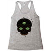 see no evil off Racerback Tank