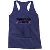 January Girl Facts Capricorn Racerback Tank