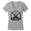 infamous 1949 Women's V-Neck T-Shirt