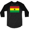 ghana international support your country  sport flag 3/4 Sleeve Shirt