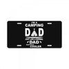 i'm a camping dad License Plate
