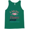 A July Girl Like A Flowers Tank Top